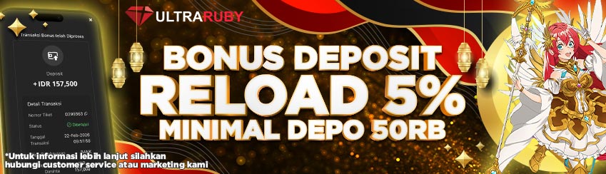 BONUS RELOAD HARIAN SLOT